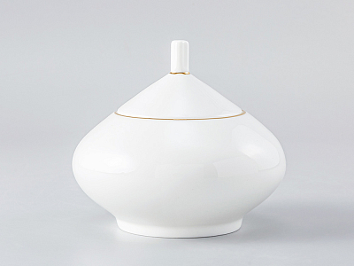 Сахарница Купольная Золотая лента арт. 80.54109.00.1