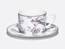 Чашка с блюдцем форма Соло рисунок Monplaisir Violet (Монплезир Виолет), арт. 81.29440.00.5, 