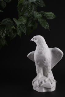 Скульптура форма Кречет рисунок Белый арт. 82.92885.00.1, 