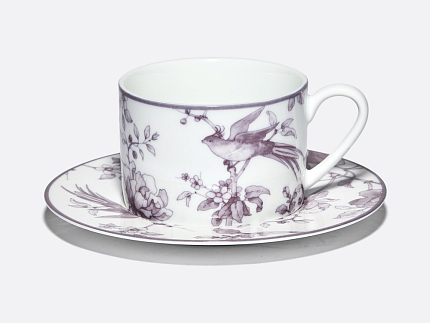 Чашка с блюдцем форма Соло рисунок Monplaisir Violet (Монплезир Виолет), арт. 81.29440.00.5