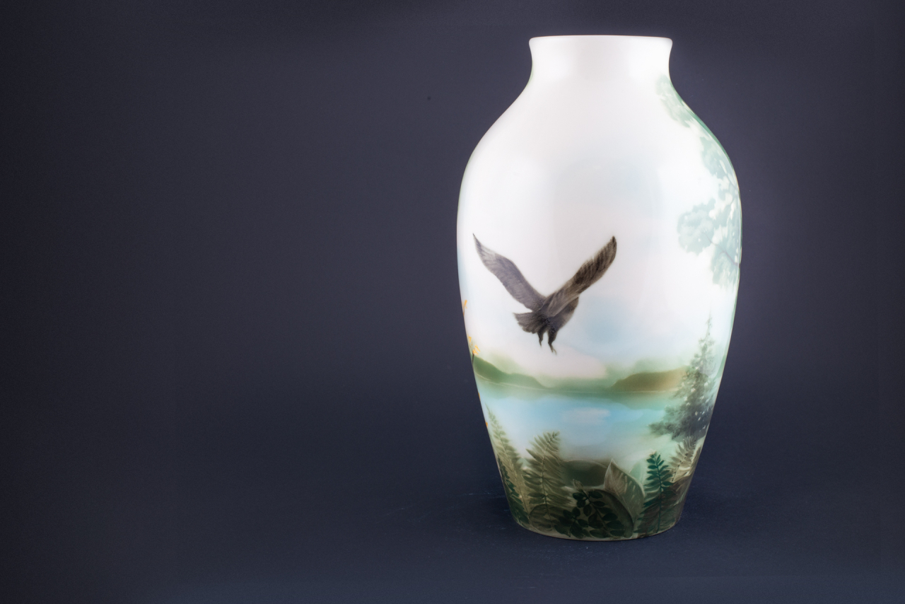 Ваза Тишина на форме Ламповая, арт. 80.36219.00.1, 