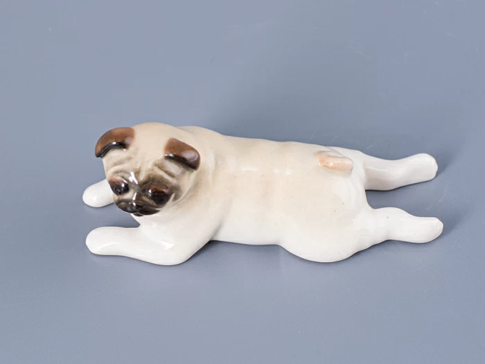 Скульптура Мопс лежащий арт. 82.79496.00.1, 