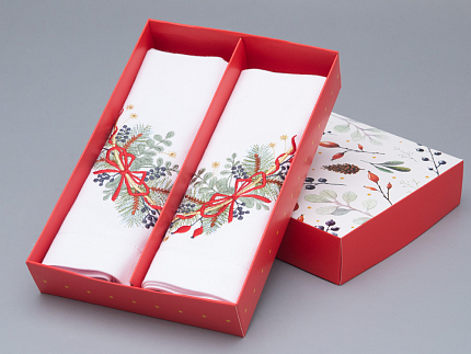 Комплект салфеток 45х45 с Вышивкой Календа (2шт) арт 14.01073.03