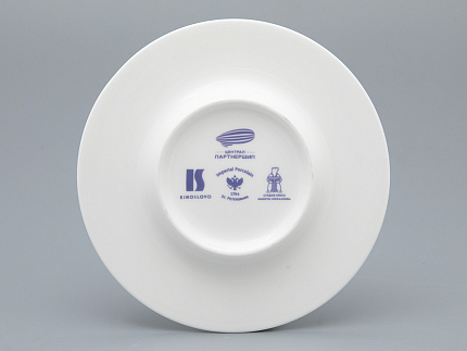 Подарочный набор Бокал с блюдцем и крышкой, форма Топ, рисунок Пророк, арт 81.34051.00.1