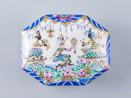 Туалетная Коробочка Граненая Восточный танец арт. 80.02360.00.1, 