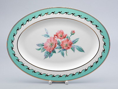 Сервиз столовый форма Премиум Рисунок Улыбка флоры, 6 персон 24 предмета арт. 81.30749.00.1