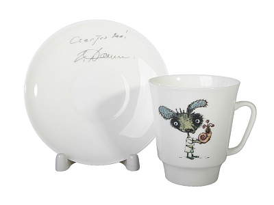 Подарочный набор форма Майская рисунок Фитюлька. Автор идеи Георгий Данелия арт. 81.23682.00.1