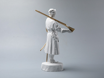 Скульптура Стрелец 1550 г., в подарочной упаковке, рисунок Белый бисквит, арт 81.31285.00.1