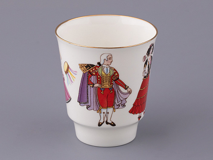 Трехпредметный комплект 165 мл форма Майская рисунок Опера Кармен, арт. 81.33177.00.1