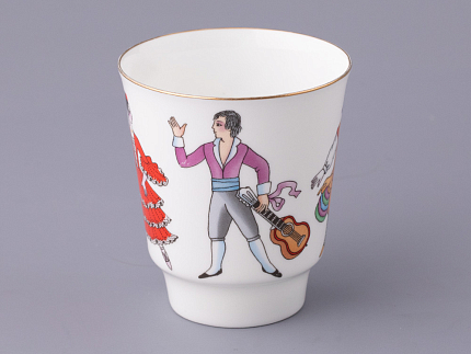 Трехпредметный комплект 165 мл форма Майская рисунок Балет Дон Кихот, арт. 81.23693.00.1