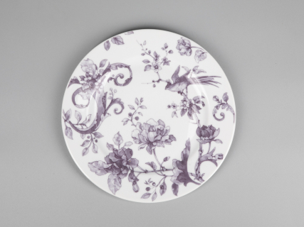 Тарелка мелкая 215 мм форма Европейская-2 рисунок Monplaisir Violet, арт. 80.37452.00.1, 