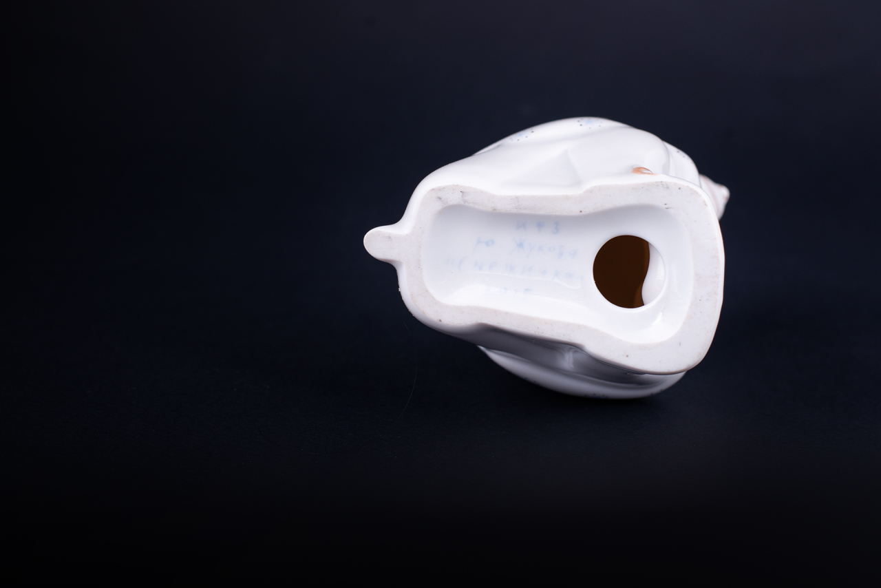 Скульптура Павиан с детенышем, Снежинки, арт 62.08841.00.1, 