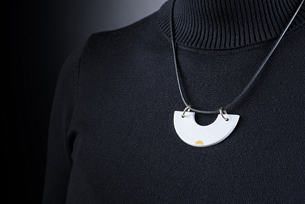 Подвеска Полукруг, рисунок Берег, арт 60.15860.00.1