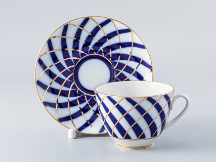 Трехпредметный комплект чайный Весенняя Тодес 230 мл арт. 81.14823.00.1, 