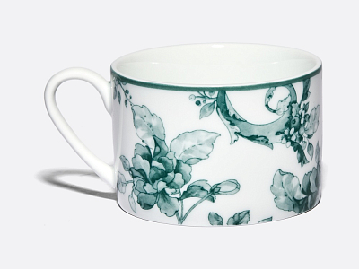 Чашка с блюдцем форма Соло Рисунок Monplaisir Green (Монплезир Грин), арт. 81.32898.00.1