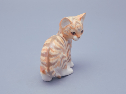 Скульптура Кошка рыжая арт. 82.44488.00.1, 