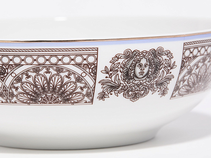 Салатник 200 мм, форма Утро, рисунок Серебряный город, арт. 80.47620.00.1