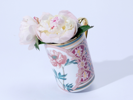 Бокал 400 мл в подарочной упаковке, форма Соло, рисунок Дивный Пион, арт. 81.32714.00.1, 