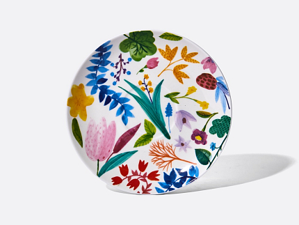 Чашка с блюдцем чайная 250 мл форма Весенняя рисунок Primavera (Примавера), арт. 81.34273.00.1