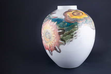 Ваза Узор на форме Круглая, арт. 60.15407.00.1