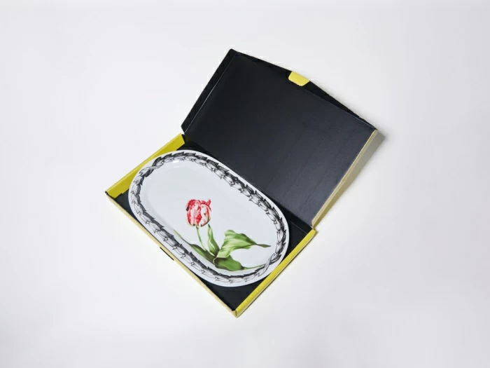 Блюдо овальное 295 мм, в подарочной упаковке, форма Юлиана, рисунок Волшебный сад XIV, арт. 81.34198.00.1, 