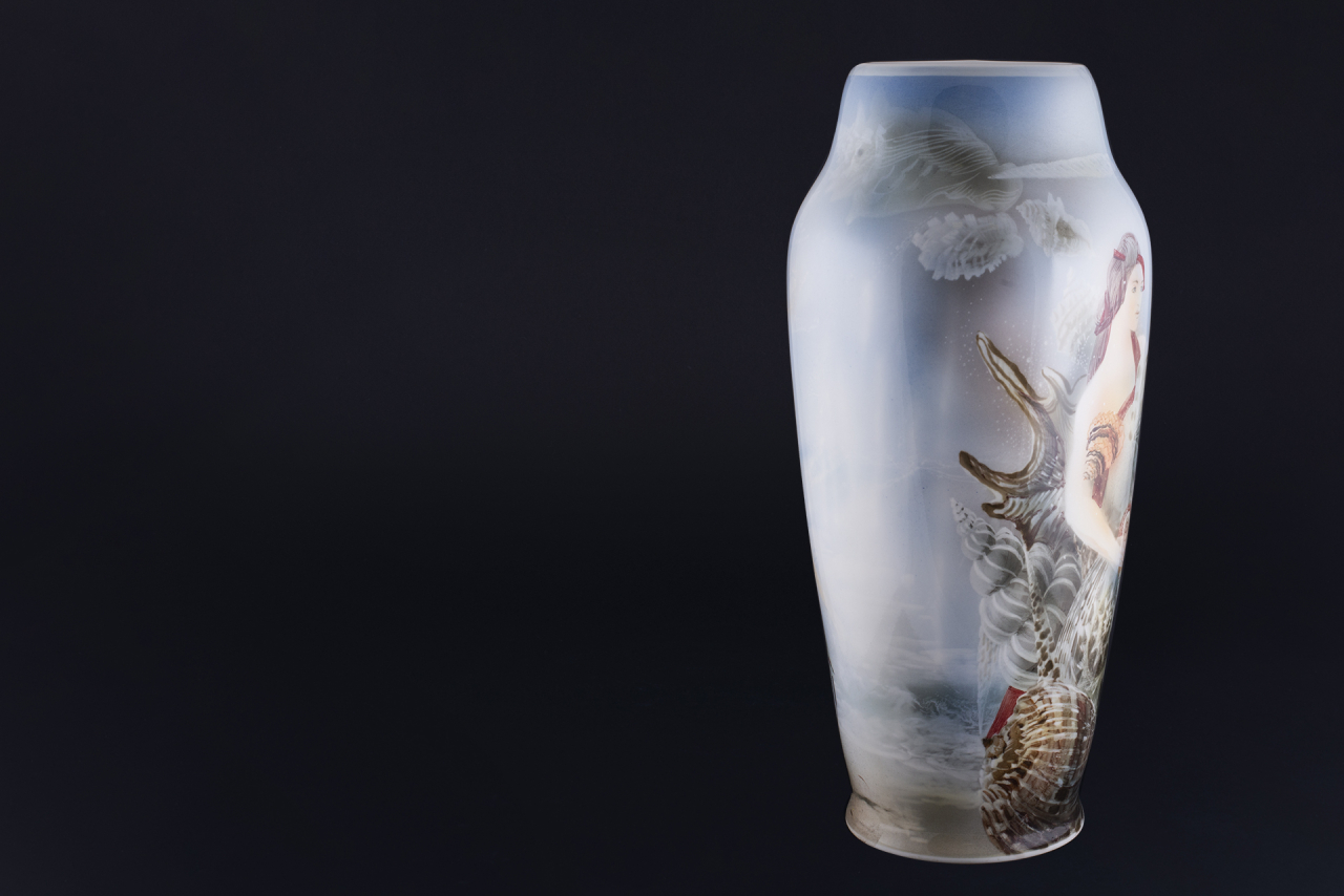 Ваза У самого синего моря на форме Музейная, арт. 60.08880.00.1, 