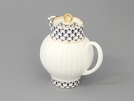 Сливочник 270 мл., форма Волна, рисунок Кобальтовая сетка 270 мл, арт. 80.06536.00.1