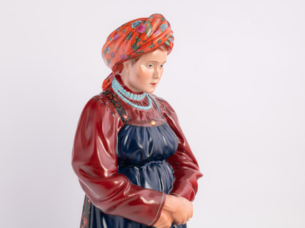 Скульптура Народности России. Семейская женщина. арт. 82.93096.00.1, 