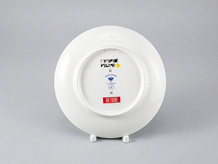 Декоративная тарелка в подарочной упаковке 195 мм, форма Эллипс рисунок Magic cat 4, арт. 81.29506.00.1