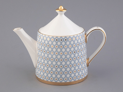 Сервиз чайный форма Идиллия рисунок Азур, 4 персоны 10 предметов, арт. 81.27757.00.1