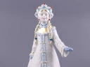 Скульптура Снегурочка-снежинка Девочка Снегурочка арт. 82.39709.00.1, 