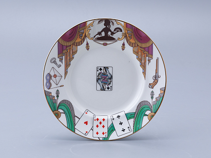 Трехпредметный комплект 165 мл, форма Майская, рисунок Опера Пиковая дама, арт. 81.33929.00.1