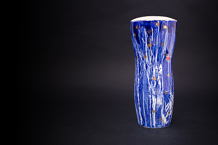 Ваза Зимний лес, форма Ева, арт 45.09082.00.1