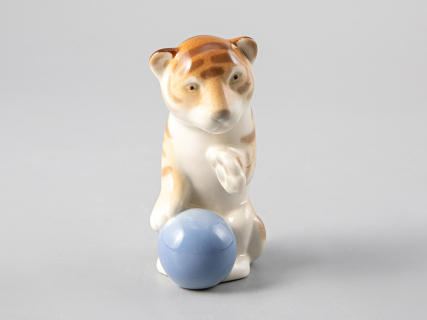 Скульптура форма Тигренок Актер рисунок Полосатый арт. 82.67287.00.1, 