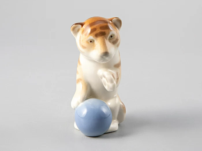 Скульптура форма Тигренок Актер рисунок Полосатый арт. 82.67287.00.1, 