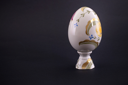 Яйцо пасхальное Жёлтые цветы, арт 60.21591.00.1