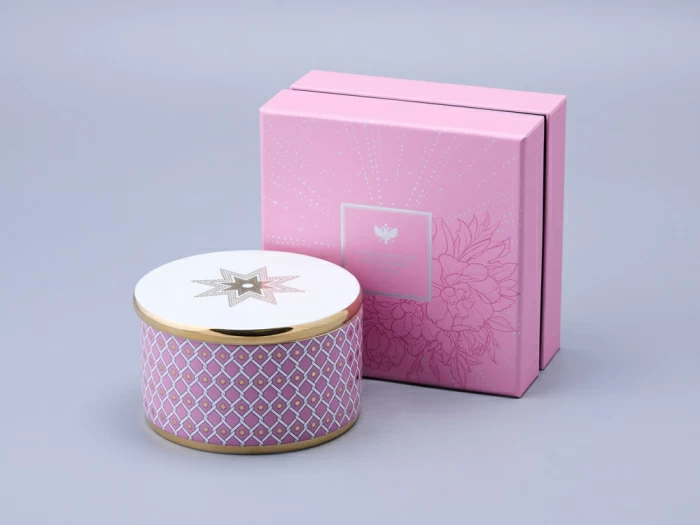Шкатулка Идиллия рисунок Астра 2, в подарочной упаковке, арт 81.32376.00.1, 