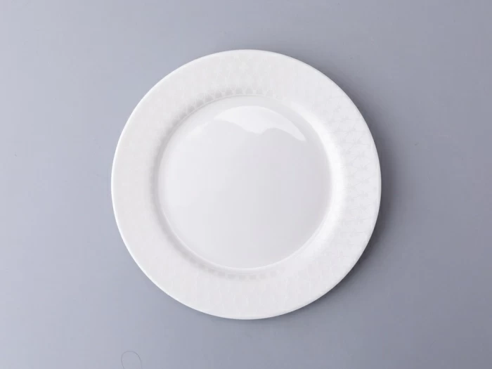 Тарелка плоская 200 мм, форма Стандартная - 2, рисунок Жемчужная сетка, арт. 80.03012.00.1, 