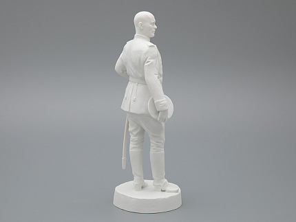 Скульптура Маршал Конев И.С., в подарочной упаковке, Белый бисквит, арт. 81.33454.00.1