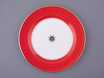 Тарелка плоская 200 мм форма Стандартная 2 рисунок Скарлетт арт. 80.93396.00.1