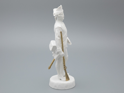 Скульптура Мушкетер эпохи Екатерины Великой, в подарочной упаковке, рисунок Белый бисквит, арт 81.31939.00.1, 