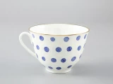 Чашка с блюдцем чайная форма Весенняя рисунок Polka dot арт. 81.28727.00.1, 