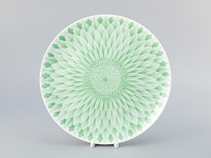 Блюдо круглое 310 мм форма Восточная рисунок Aloha Lagoon, арт. 80.40051.00.1