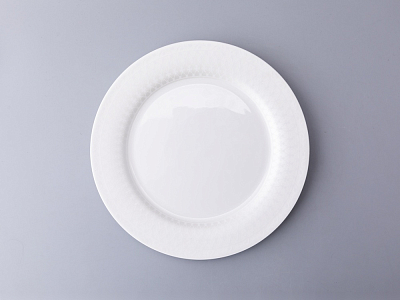 Тарелка плоская 270 мм, форма Стандартная - 2, рисунок Жемчужная сетка, арт. 80.03017.00.1