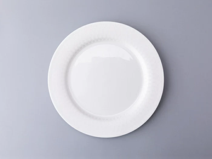 Тарелка плоская 270 мм, форма Стандартная - 2, рисунок Жемчужная сетка, арт. 80.03017.00.1, 