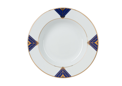 Тарелка глубокая 225 мм форма Европейская-2 рисунок Калевала арт. 80.92303.00.1, 