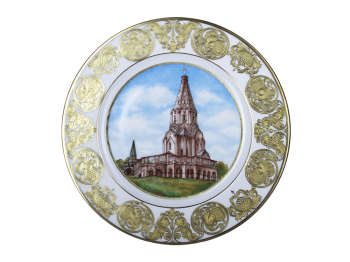Декоративная тарелка 265 мм форма Mazarin (Мазарин) рисунок Коломенское арт. 60.09309.00.1, 