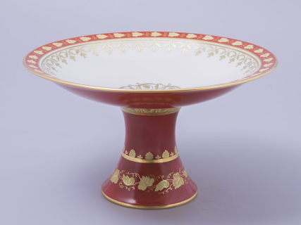 Ваза для фруктов, форма Молодежная, рисунок Гурьевский сервиз, арт. 80.43401.00.1, 