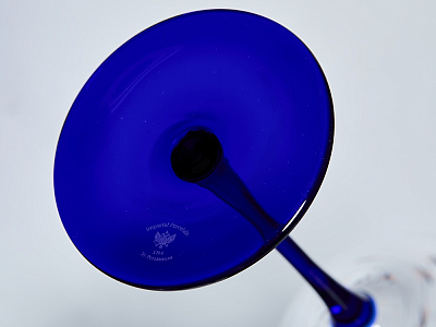 Набор (4 бокала для вина) 380 мл Кобальтовая сетка арт. 14.11001.07