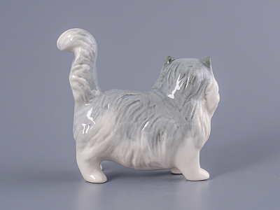 Скульптура форма Персидский кот рисунок Патрисия арт. 82.84950.00.1